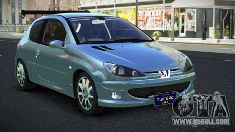 Peugeot 206 Cuxen for GTA 4
