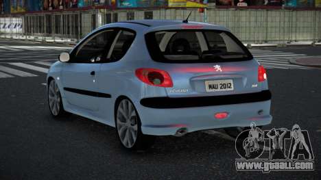 Peugeot 206 Zevhari for GTA 4