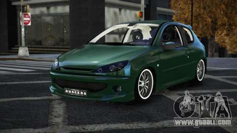 Peugeot 206 Wobaneni for GTA 4