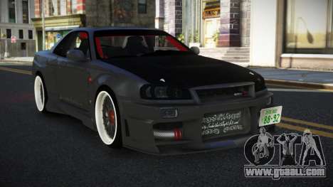 Nissan Skyline R33 Rozu for GTA 4