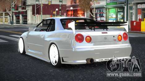 Nissan Skyline R34 Fahilol for GTA 4
