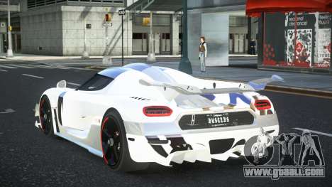 Koenigsegg Agera Jater S6 for GTA 4