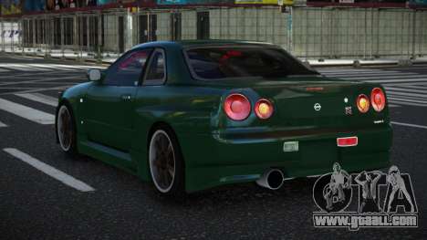 Nissan Skyline R34 Nudtap for GTA 4