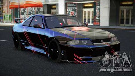 Nissan Skyline R33 GT-R Baslly S1 for GTA 4