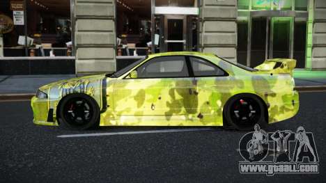 Nissan Skyline R33 GT-R Baslly S3 for GTA 4
