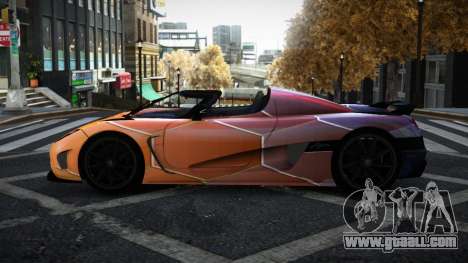 Koenigsegg Agera Brija S6 for GTA 4