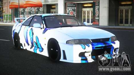 Nissan Skyline R33 GT-R Baslly S2 for GTA 4