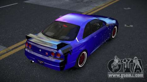 Nissan Skyline R33 Chriley S5 for GTA 4