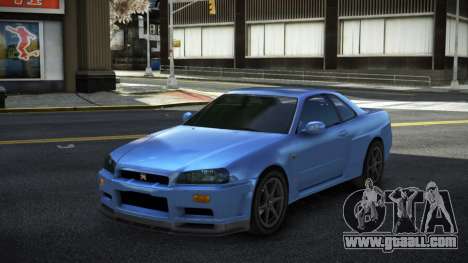 Nissan Skyline R34 Canxamuhu for GTA 4