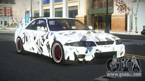 Nissan Skyline R33 Chriley S12 for GTA 4