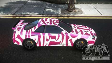 Nissan Skyline R34 Olasin S4 for GTA 4