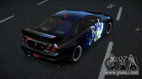 Nissan Skyline R33 Fersa S11 for GTA 4