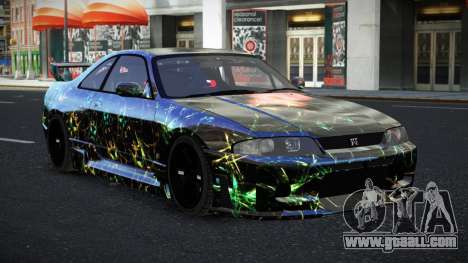 Nissan Skyline R33 GT-R Baslly S11 for GTA 4