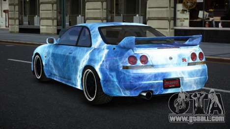 Nissan Skyline R33 Fersa S6 for GTA 4