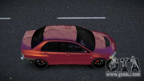 Mitsubishi Lancer Evolution VIII Kequfe for GTA 4