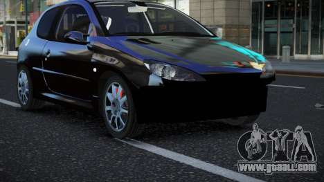 Peugeot 206 Jutufelu for GTA 4