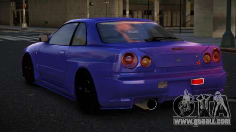 Nissan Skyline R34 Cijagas for GTA 4