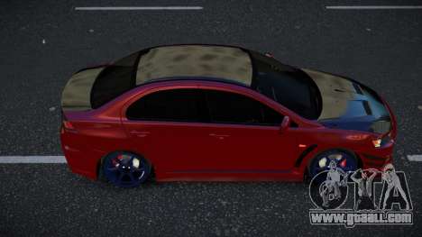 Mitsubishi Lancer Evolution X Kiyyateli for GTA 4