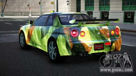 Nissan Skyline R34 Jashra S9 for GTA 4