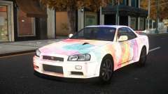 Nissan Skyline R34 Olasin S12 for GTA 4