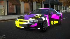 Nissan Skyline R34 Olasin S2 for GTA 4