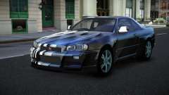 Nissan Skyline R34 Jashra S3 for GTA 4