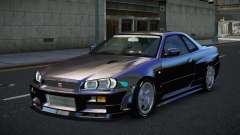 Nissan Skyline R34 Menhiluw for GTA 4