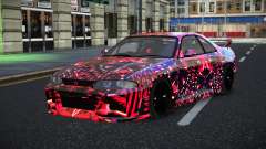 Nissan Skyline R33 GT-R Baslly S4 for GTA 4