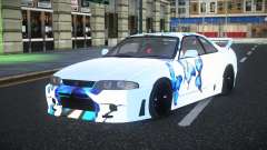 Nissan Skyline R33 GT-R Baslly S2 for GTA 4