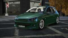 Peugeot 206 Wobaneni for GTA 4