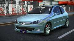 Peugeot 206 Cuxen for GTA 4