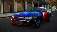 Nissan Skyline R34 Olasin S6 for GTA 4