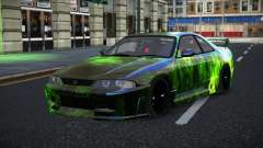 Nissan Skyline R33 GT-R Baslly S14 for GTA 4