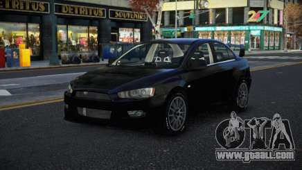 Mitsubishi Lancer Evolution X Zitugitop for GTA 4