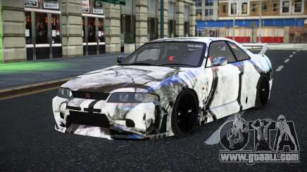 Nissan Skyline R33 GT-R Baslly S8 for GTA 4