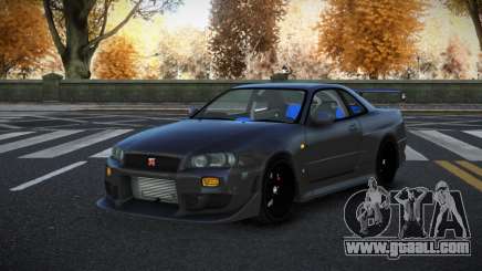 Nissan Skyline R34 Cisi for GTA 4