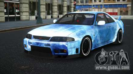 Nissan Skyline R33 Fersa S6 for GTA 4