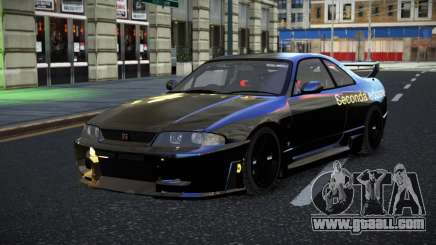 Nissan Skyline R33 GT-R Baslly S10 for GTA 4