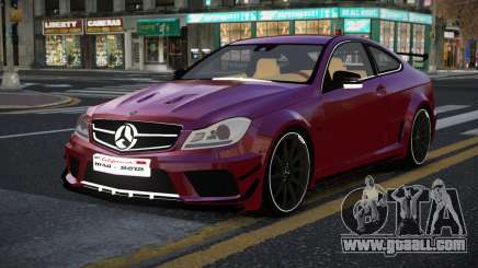 Mercedes-Benz C63 AMG Zovnuy for GTA 4
