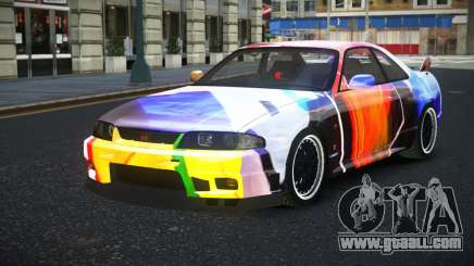 Nissan Skyline R33 Fersa S3 for GTA 4