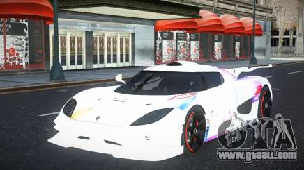 Koenigsegg Agera Jater S14 for GTA 4