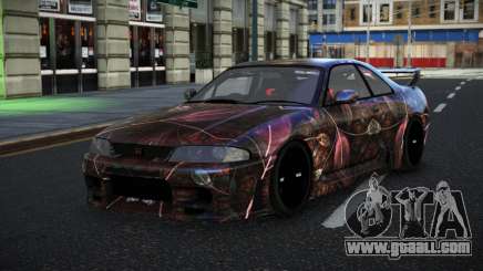 Nissan Skyline R33 GT-R Baslly S6 for GTA 4