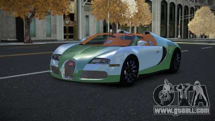 Bugatti Veyron Asav for GTA 4