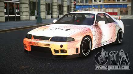 Nissan Skyline R33 Fersa S8 for GTA 4