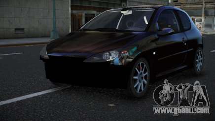 Peugeot 206 Jutufelu for GTA 4