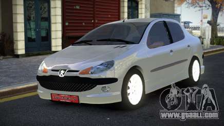 Peugeot 206 Belxav for GTA 4