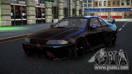 Nissan Skyline R33 GT-R Baslly S1 for GTA 4