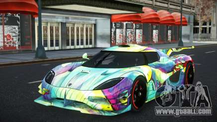 Koenigsegg Agera Jater S8 for GTA 4