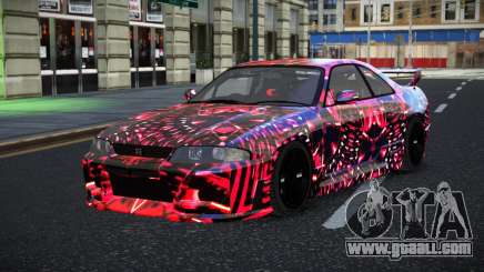Nissan Skyline R33 GT-R Baslly S4 for GTA 4
