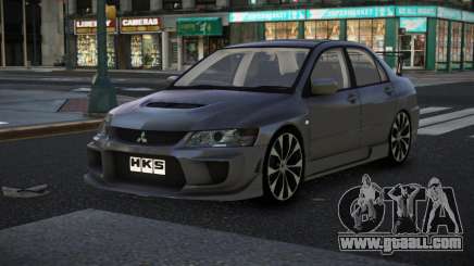 Mitsubishi Lancer Evolution VIII Vodfu for GTA 4